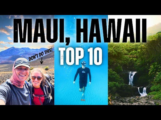 Top 10 Adventures, Excursions & Tours To Do In Maui, Hawaii - 4K Travel Guide