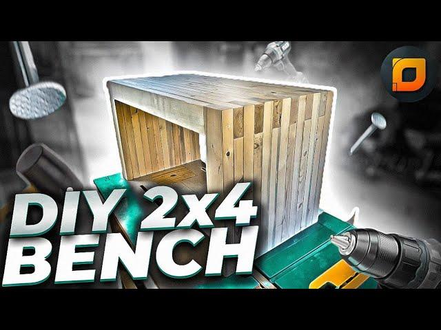 DIY 2x4 Wood Bench | JURO Workshop