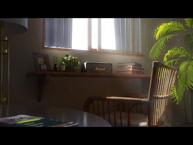 C4D 모션그래픽 포트폴리오 - Marshall Emberton Speaker