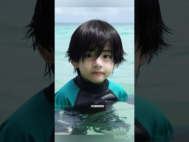 #bts# taehyung as kid  #btsarmy #army #