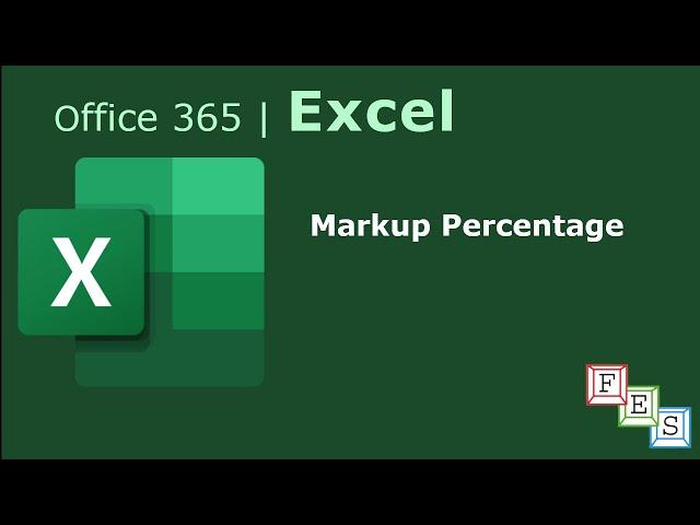 How to calculate Markup Percentage in Excel - Office 365