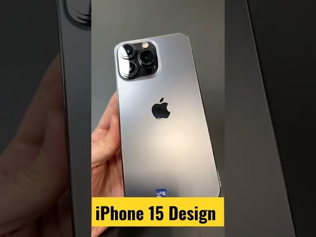 iPhone 15 Design #iphone15design #thetrtech #viralshorts #trendingshorts