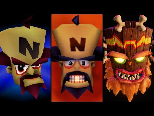 Evolution of Game Overs in Crash Bandicoot Games (1996-2023)