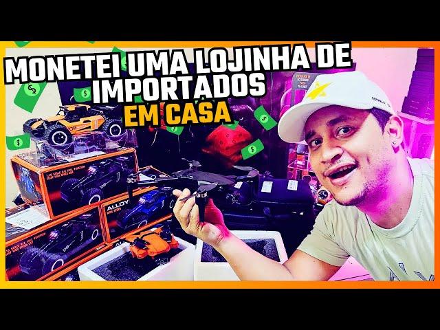 MINHA LOJINHA EM CASA TA FATURANDO MUITO | UNBOXING MONSTRO