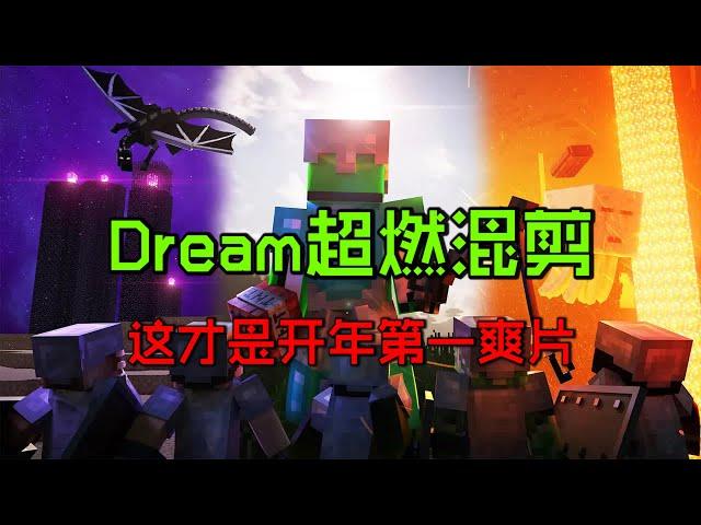 我的世界：Dream超燃动画混剪，这才是开年第一爽片