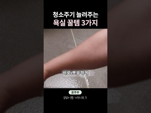 욕실 청소 쉽게 하는 쿠팡 추천 꿀템 3가지
