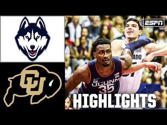 UConn Huskies vs. Colorado Buffaloes | Full Game Highlights | ESPN College Basketball