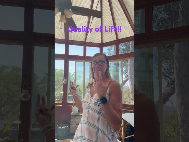 What are you doing to improve your quality of life?