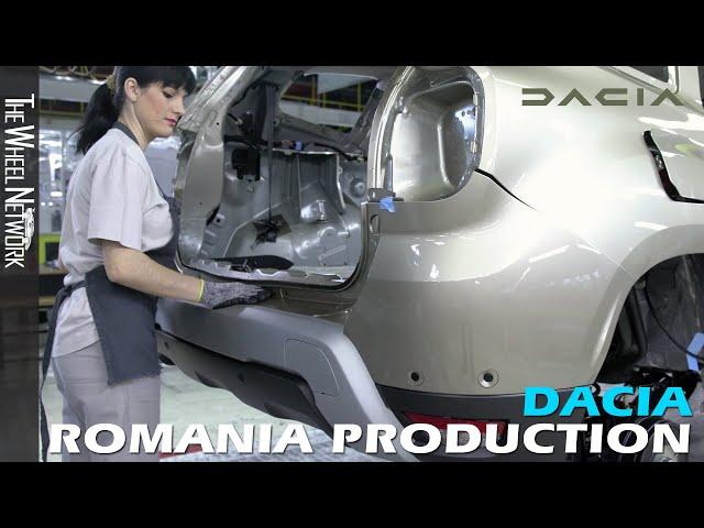 Dacia Production in Romania – Duster, Logan, Logan MCV, Logan Pick-up, Sandero, Sandero Stepway