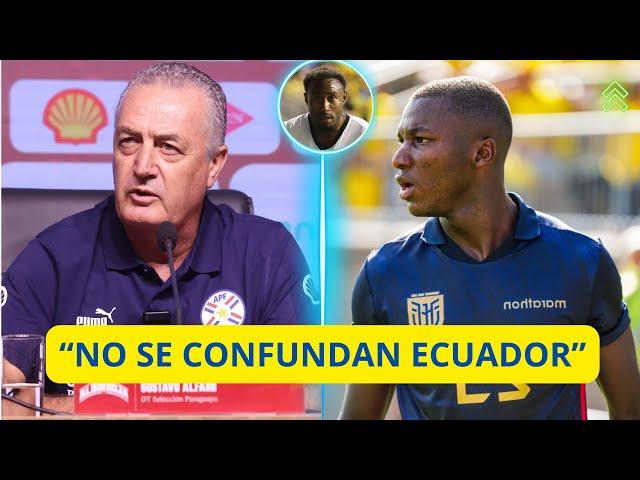 GUSTAVO ALFARO LE ENVIA MENSAJE A ECUADOR // SELECCIONADO VUELVE A EUROPA