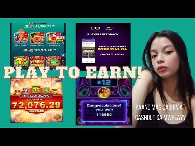 PLAY TO EARN | How to cashin & cashout MWPLAY #playtoearn #extraincome #income #trending