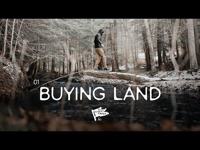 Buying Vacant Land For Our Cabin Build Project | Ep 1 Sleepy Creek