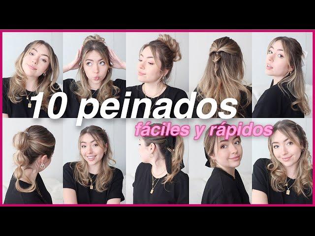 1O quick and easy hairstyles ~ trendy hair