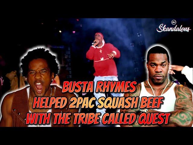 Busta Rhymes Tells Fat Joe That He Helped 2Pac Squash Tribe Called Quest Beef | 2020