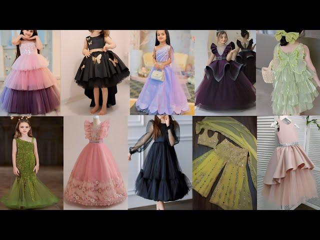 BABY GIRL FANCY  DRESSES 2024 | LITTLE GIRL FANCY  DRESS DESIGNS | KIDS PAKISTANI DRESS DESIGN