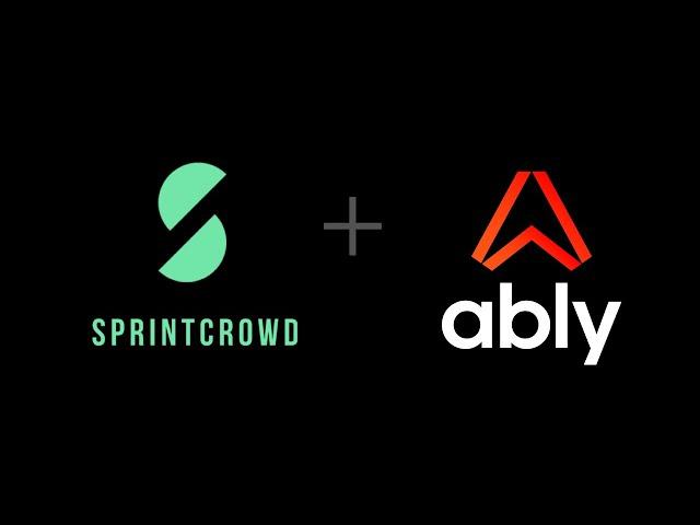 Run in realtime with Sprintcrowd powered by Ably