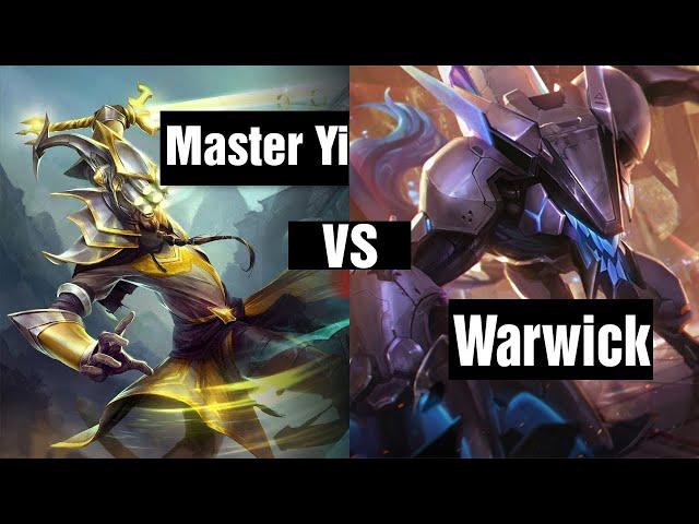 Master Yi Đi  Rừng VS Warwick Và Cái Kết | Tuấn Best Master Yi Rừng