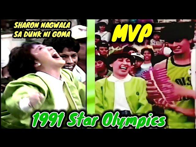 Richard Gomez dunk in Star Olympics then Sharon Cuneta was going CRAZY 