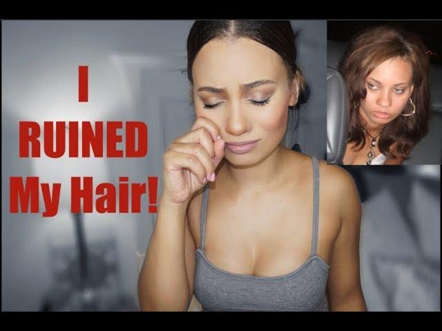 I TOTALLY RUINED MY HAIR! | Brittney Gray