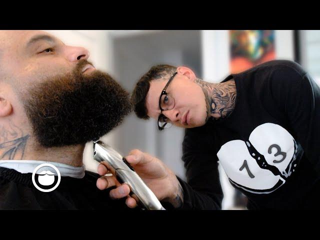 Exquisite Beard Fade Skills by Jake the Barber