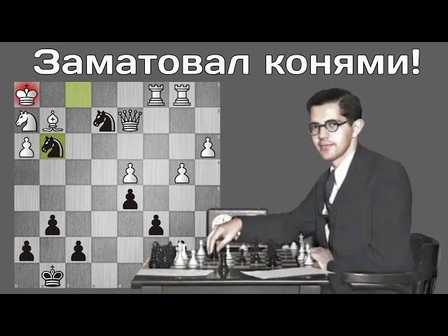 Бессмертная партия Исаака Кэждена!  Жертва ФЕРЗЯ, двух ЛАДЕЙ, и СЛОНА! Шахматы