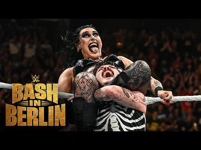 Rhea Ripley destroys "Dirty" Dominik Mysterio: WWE Bash in Berlin 2024 highlights