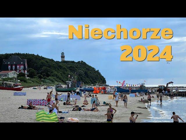 Niechorze Plaża Deptaki Atrakcje Nowe Molo 06.07.2024