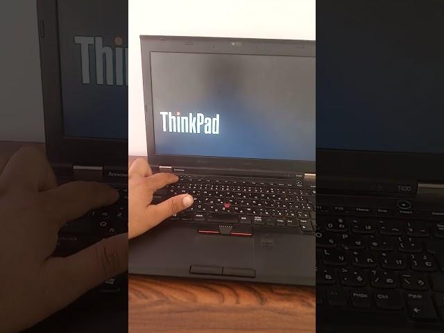 lenovo t430 boot menu #shorts #subscriber