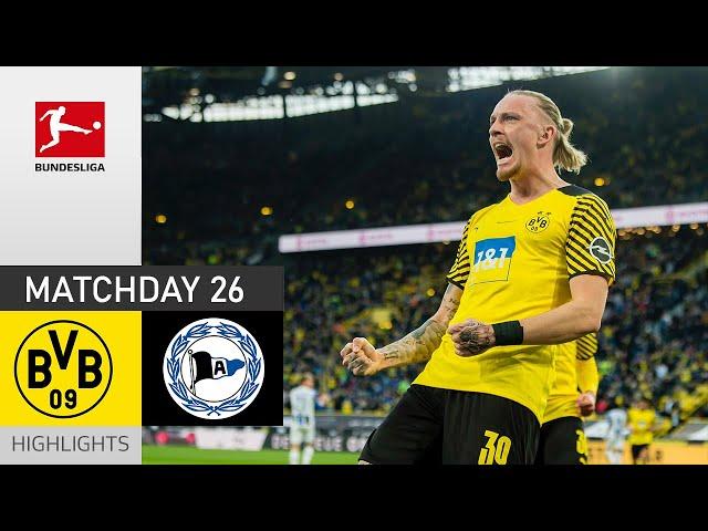 Borussia Dortmund - Arminia Bielefeld 1-0 Highlights | Bundesliga - 2021/2022