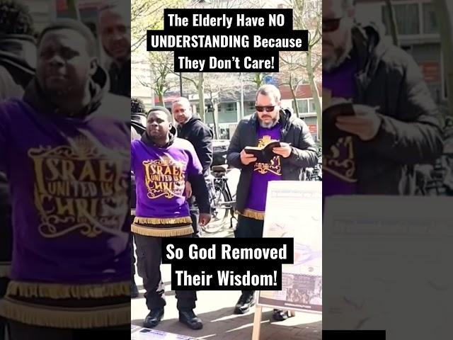 Why Do Our #Elders Have No #Wisdom ? #knowledge #bible #oppression #careless #aged #men #god #truth
