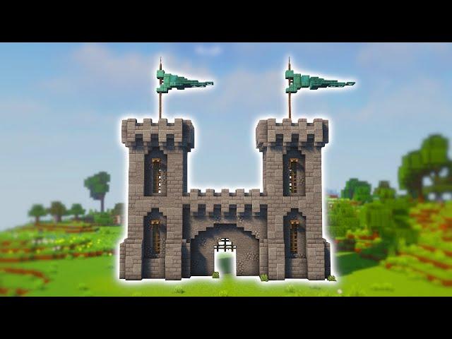 Minecraft | How to Build a Castle Gate