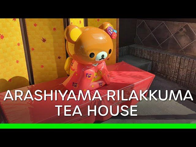 Cute Rilakkuma Tea House in Arashiyama, Kyoto (Japan  Vlog) | 嵐山 りらっくま茶房