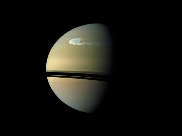 Saturn's Great White Thunderstorm