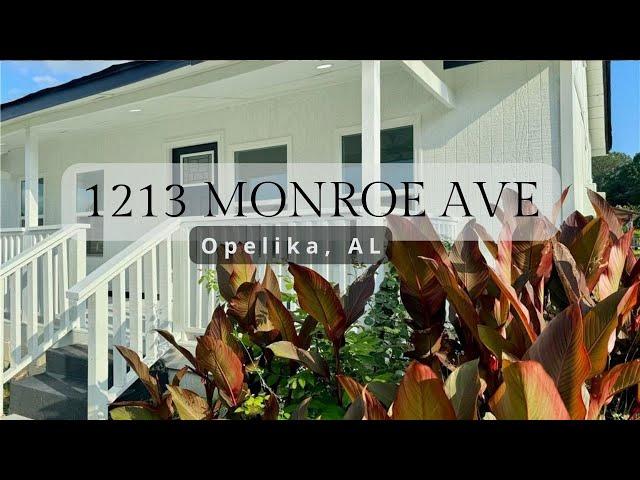 Property Tour: 1213 Monroe Avenue Opelika, AL. Renovations are Awesome. #homes #realtor #renovation