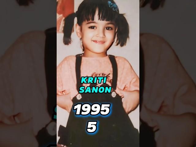 KRITI SANON Age Transformation (1990-2025) #kritisanon old photos then & now