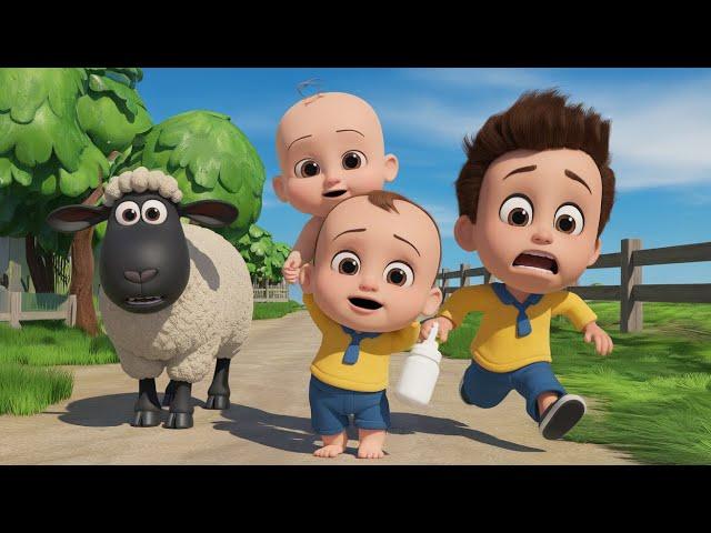 Baba Black Sheep | Fun 3D Animated Nursery Rhyme | Bright Minds Learning