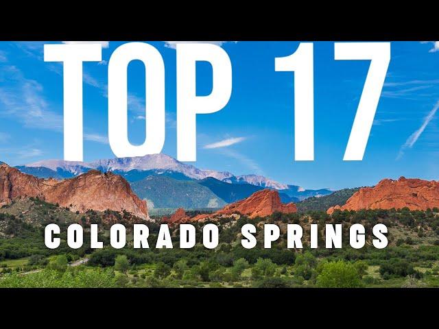 TOP 17 Things To Do In Colorado Springs  Travel Guide