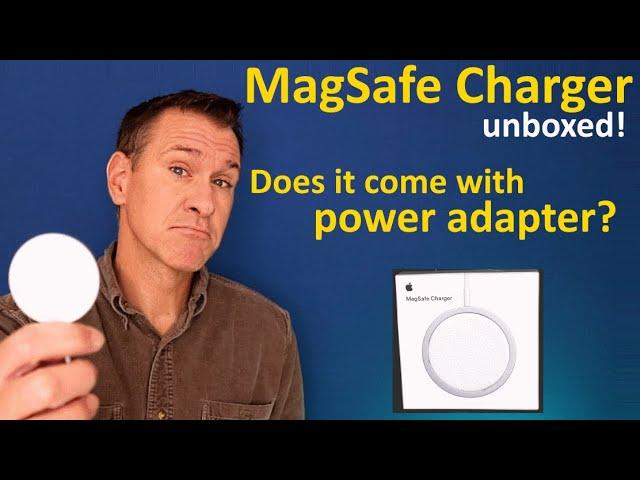 Does MagSafe Charger Come with Power Adapter? ( iPhone 12 MagSafe Charger Unboxing - What's Inside )