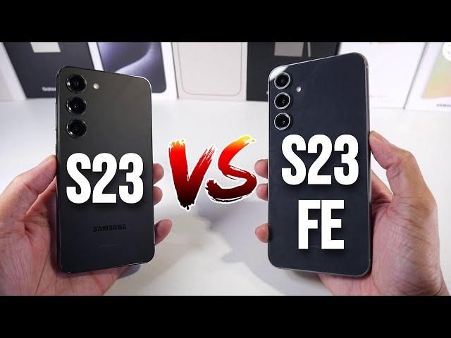 Samsung Galaxy S23 VS Samsung Galaxy S23 FE - Which Should You Buy In 2024?