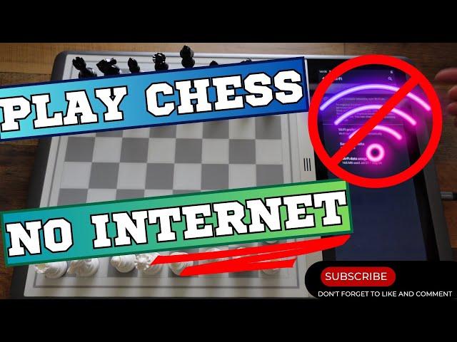 Can you use the Chessnut EVO without any internet connection at all?  Let us answer that question!