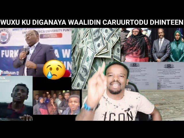 KHASARO WAKAA WUXU KU DIGANAYA WAALIDKII UBADKODI BADDU LIQDAY DABAASHA BARTA O TAHRIIBA KUYE