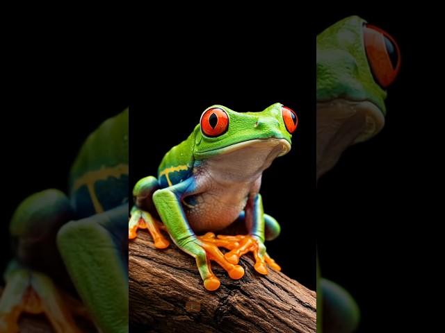 The Red Eye Tree Frog  #RedEyeTreeFrog #FrogFacts #Wildlife #NatureLovers