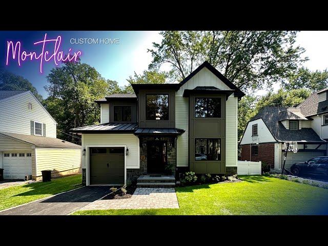 Tour a Custom Modern $1.33M Montclair NJ luxury home for sale | Suburbs of NYC