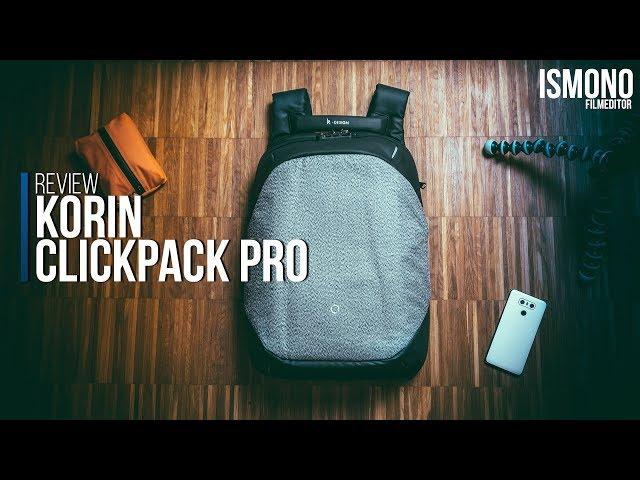 Too many compartments? Korin Clickpack Pro BACKPACK REVIEW