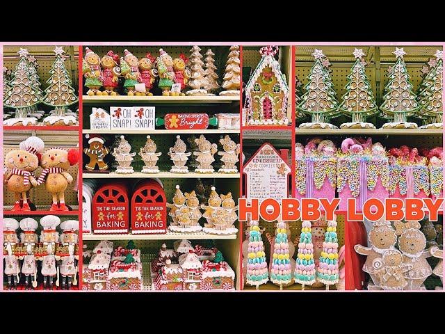 Hobby Lobby Gingerbread/Candyland Collection 2024 has ARRIVED!! Winter Wonderland Shop With Me!!