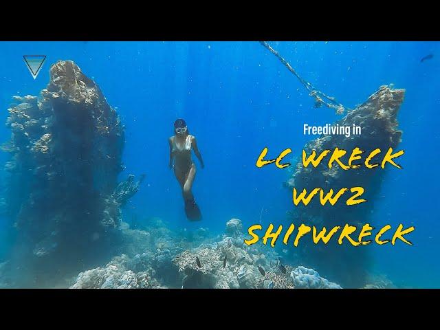 Azul Freediving: LC Wreck Busuanga, Palawan