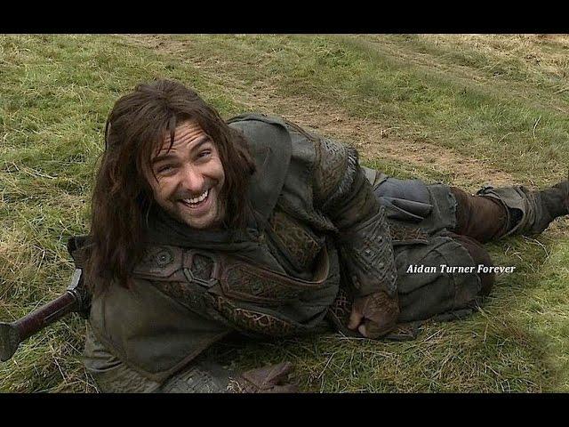 Aidan Turner/Kili Clips from The Hobbit DOS Extended Edition