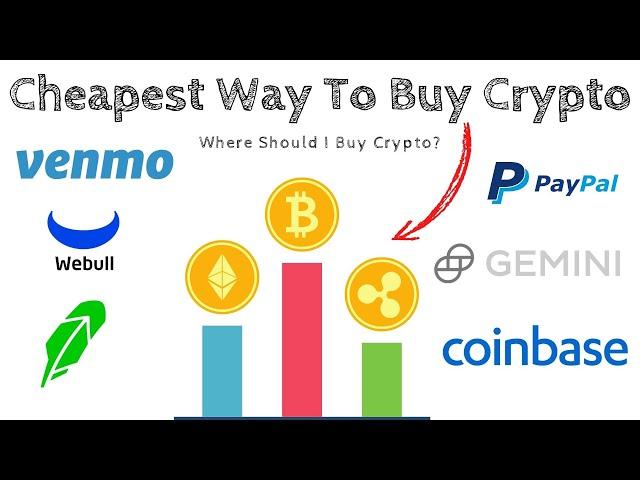 Cheapest Way To Buy Crypto in 2022 | Where Should I Buy Cryptocurrency | Exchange Fees Explained