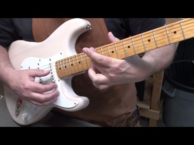 2020 Squier Classic Vibe 50s Stratocaster - this "White Blonde" gets a setup!