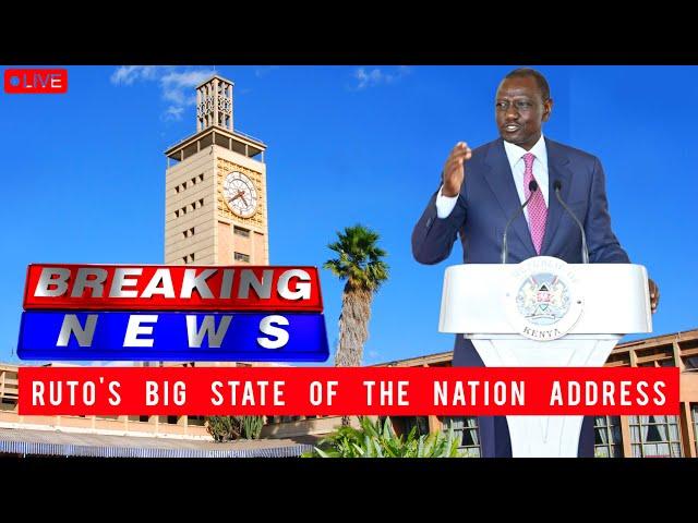 PARLIAMENT LIVEPresident Ruto State Of The Nation Address From Parliament